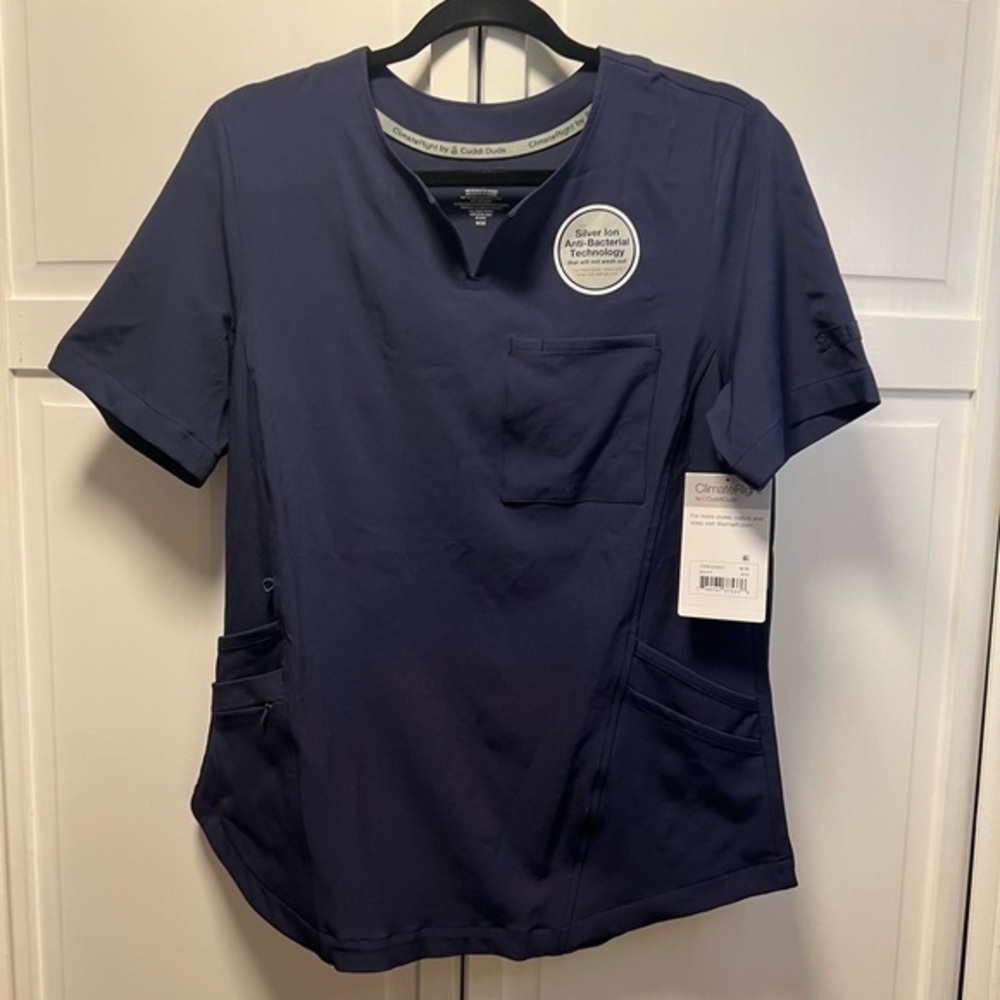 Cherokee Navy Women's V-Neck Scrub Top